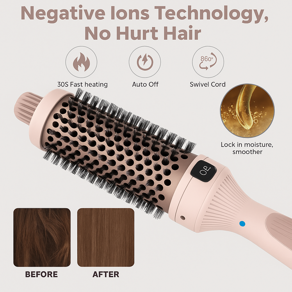 QuickStyle Curling Brush