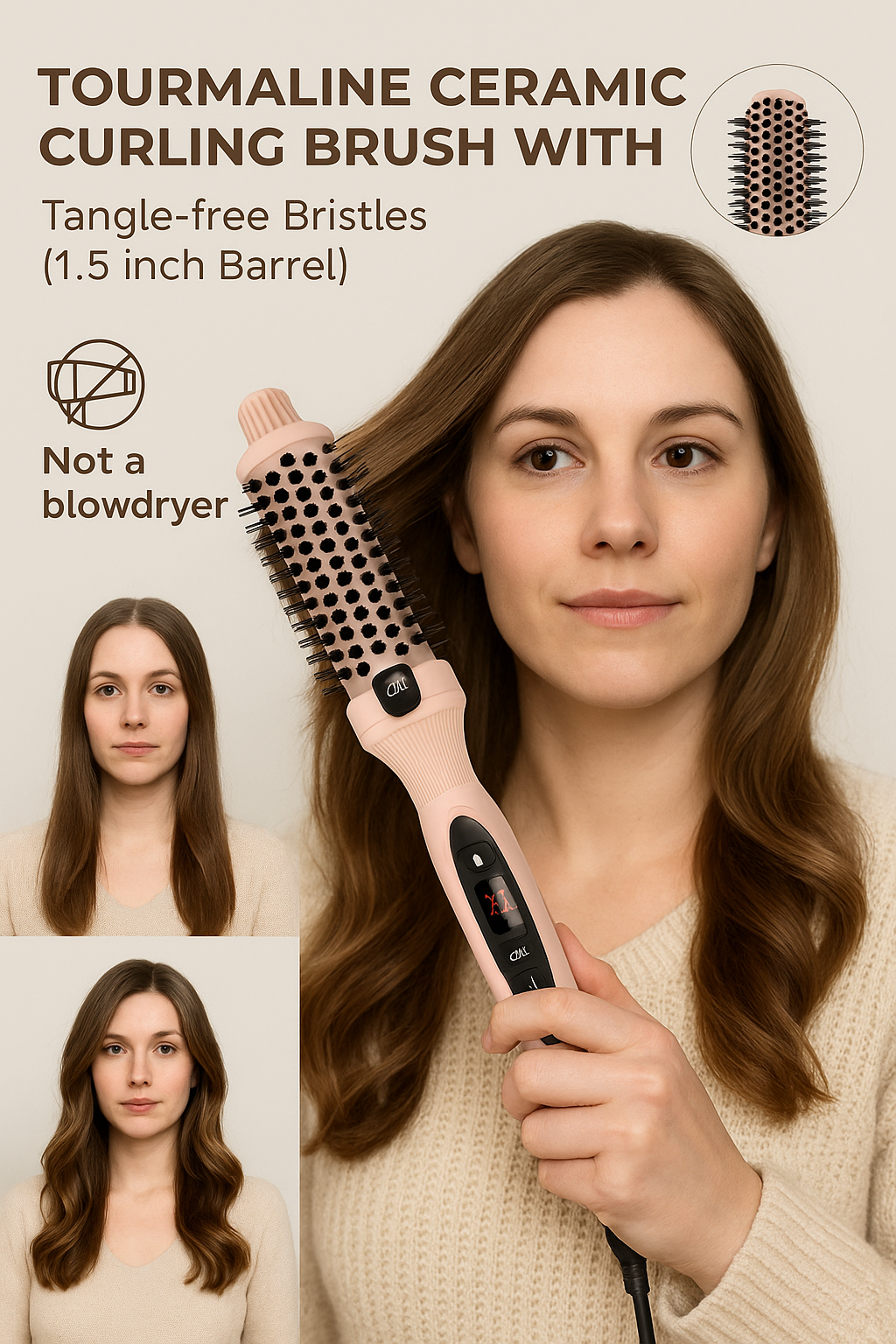 QuickStyle Curling Brush