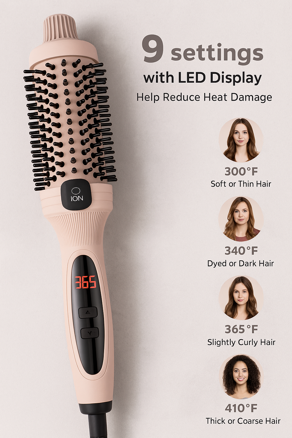 QuickStyle Curling Brush