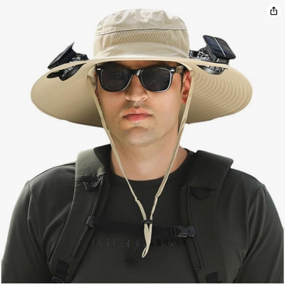 Wide Brim Solar Cooling Hat